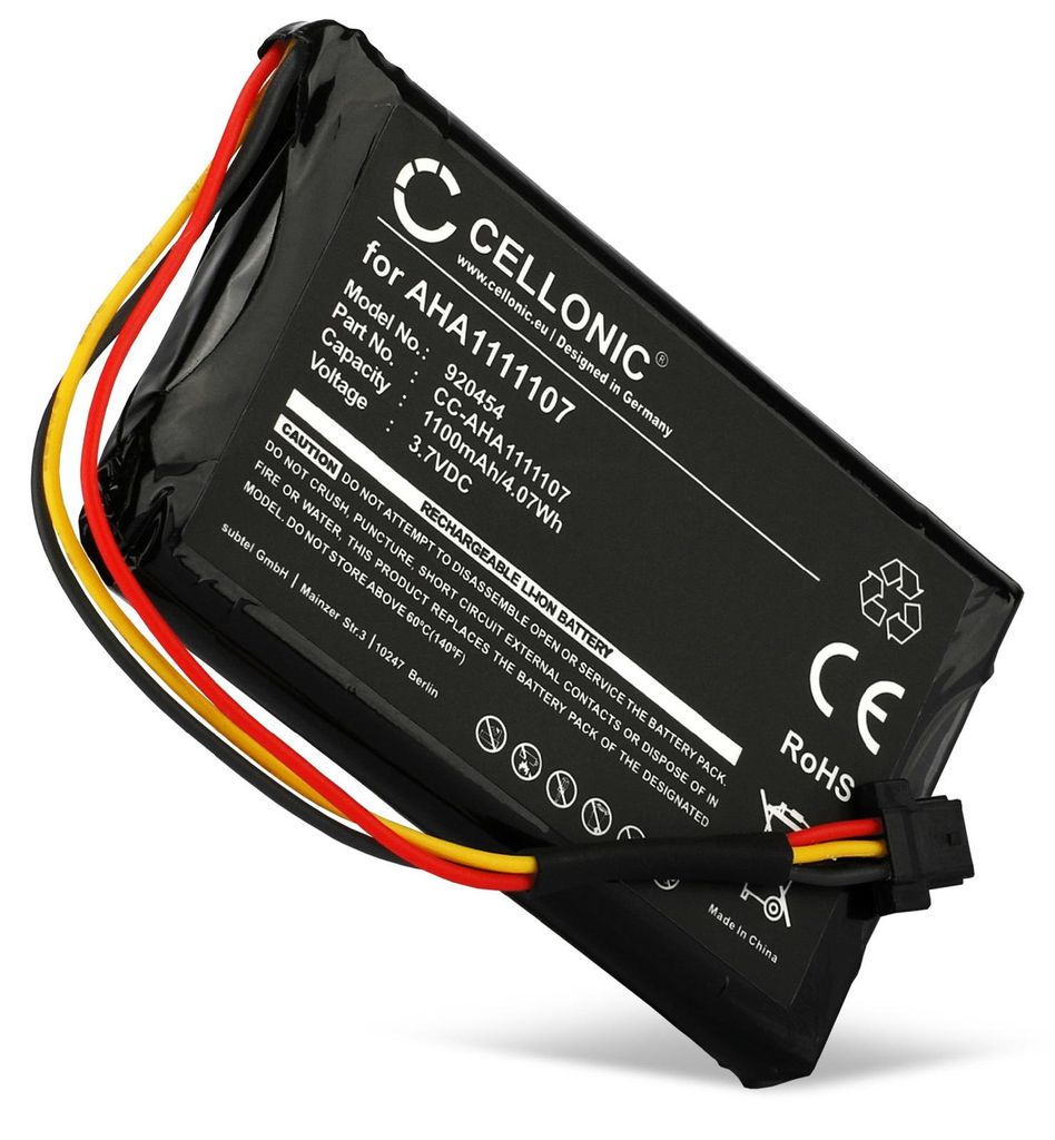 CELLONIC Batterie compatible avec TomTom 4FA60, Go 600, Image du produit 