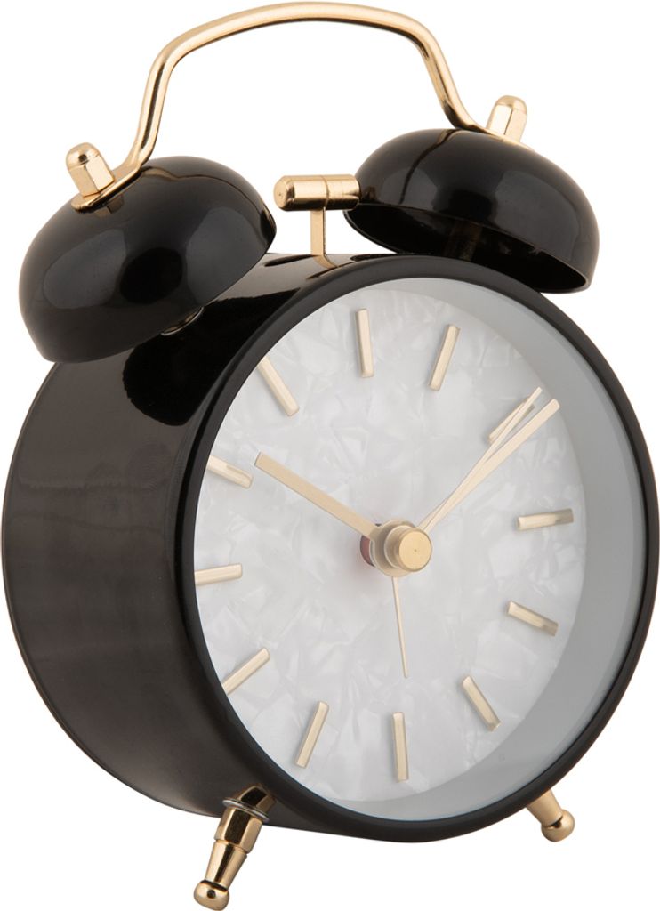 Karlsson Wecker Pearl Glow Schwarz Wecker