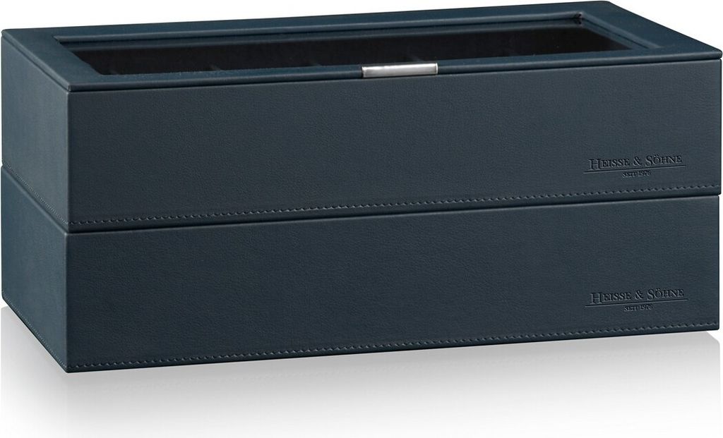 Heisse & Söhne - 70019-159.94 - Uhrenbox für 24 Uhren - Mirage XL - blau
