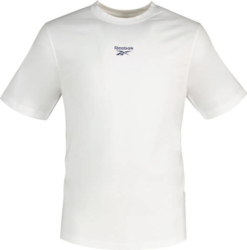 Reebok Classics Mitcham Frnt Bk Logo Kurzarm-t-shirt Weiß M Herren Weiß M