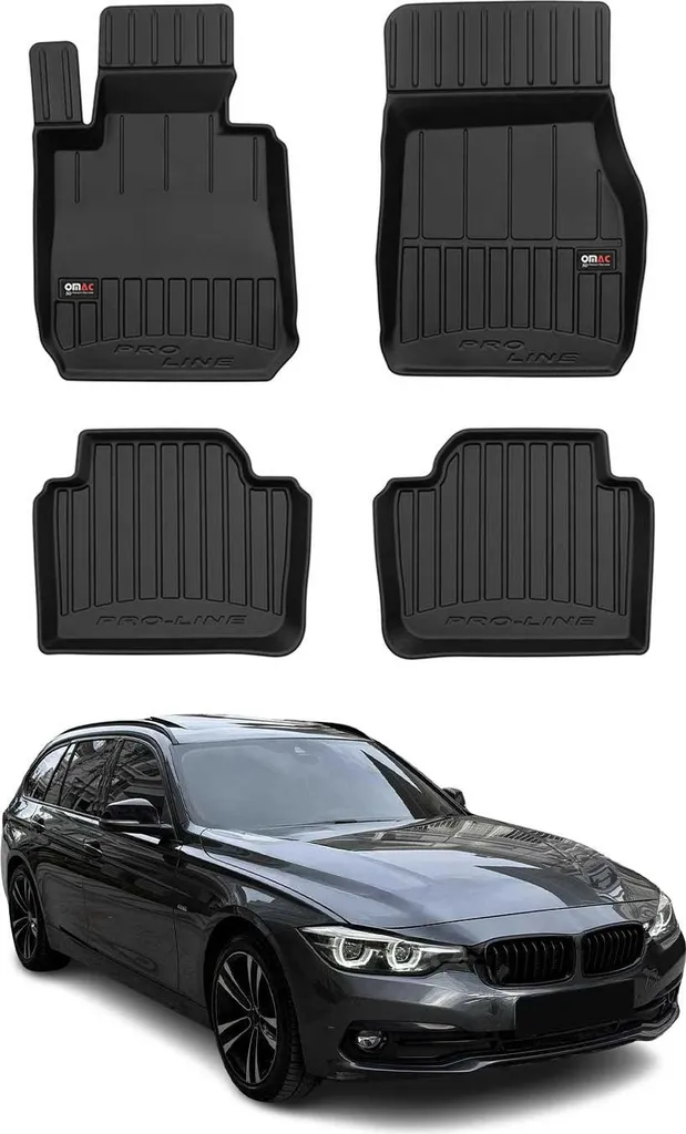 Accessori BMW Serie 3 F31 2011-2019 - Tappetini TPE Design Esclusivo