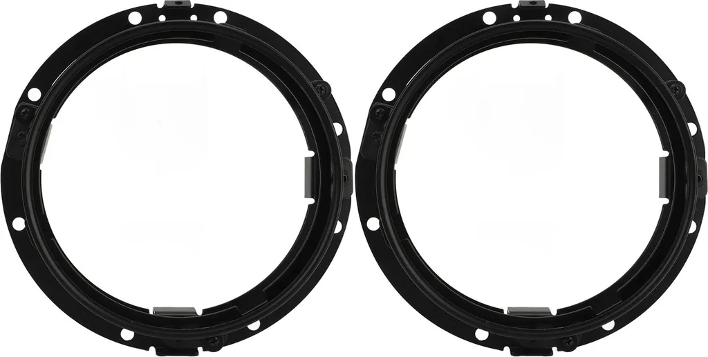 Phares LED 7 Pouces avec Support de Montage pour Wrangler JK 2007-2018