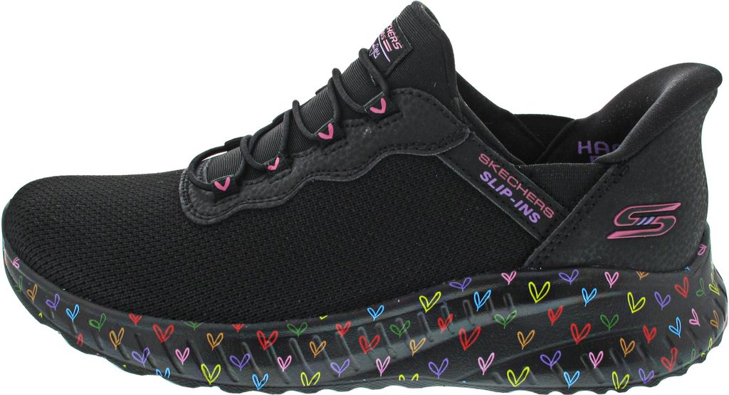 Skechers Slip-Ins:Bobs Squad Chaos Slipper Schwarz in Gr. Produktbild 