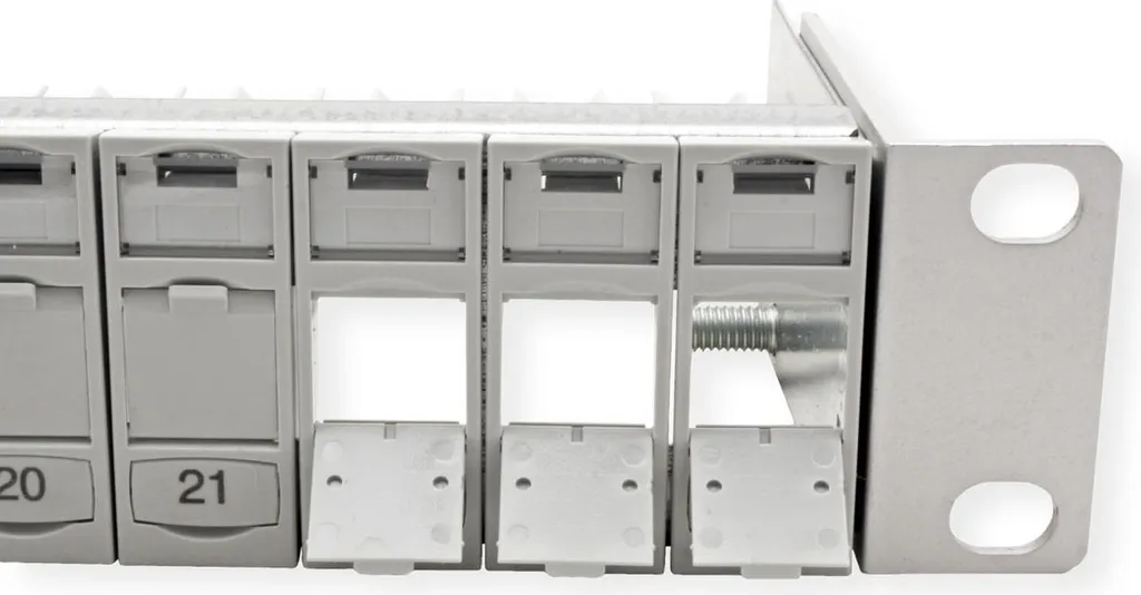 Support 19" BTR pour éviter l'encombrement de 24 prises E-DAT modul - 5