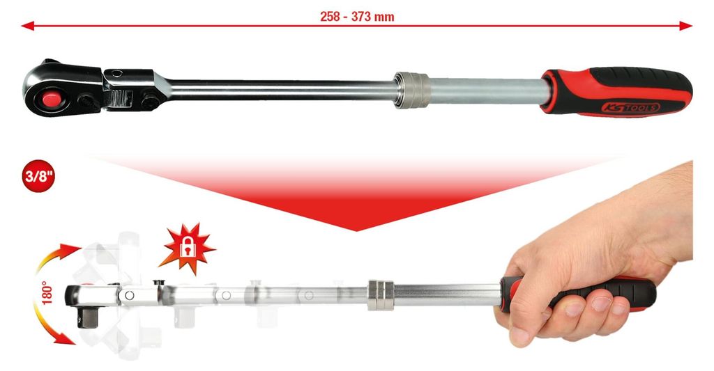 KS Tools ‎914.3820, Ocel, 1 kusů, DIN 3120, ISO 1174, DIN Obrázek produktu 