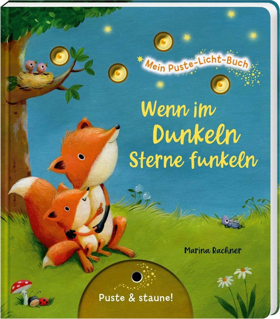 Mein Puste-Licht-Buch: Wenn im Dunkeln Sterne funkeln Obrázok produktu 