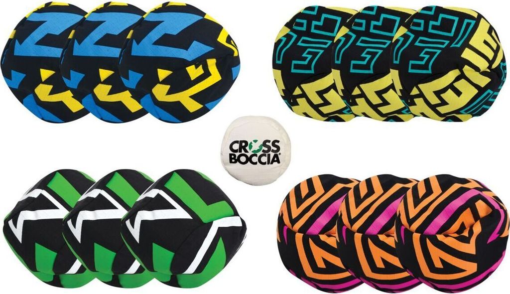 Schildkröt Funsports 970828, Boccia-/Boggia-Spiel, Mehrfarbig, Muster, 13 Stück(e), 8 cm
