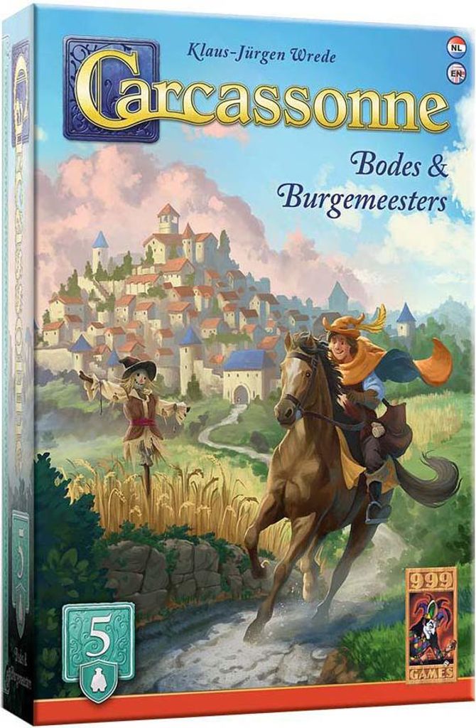 999Games 999 Games Carcassonne läutet die Erweiterung des Bürgermeisters ein