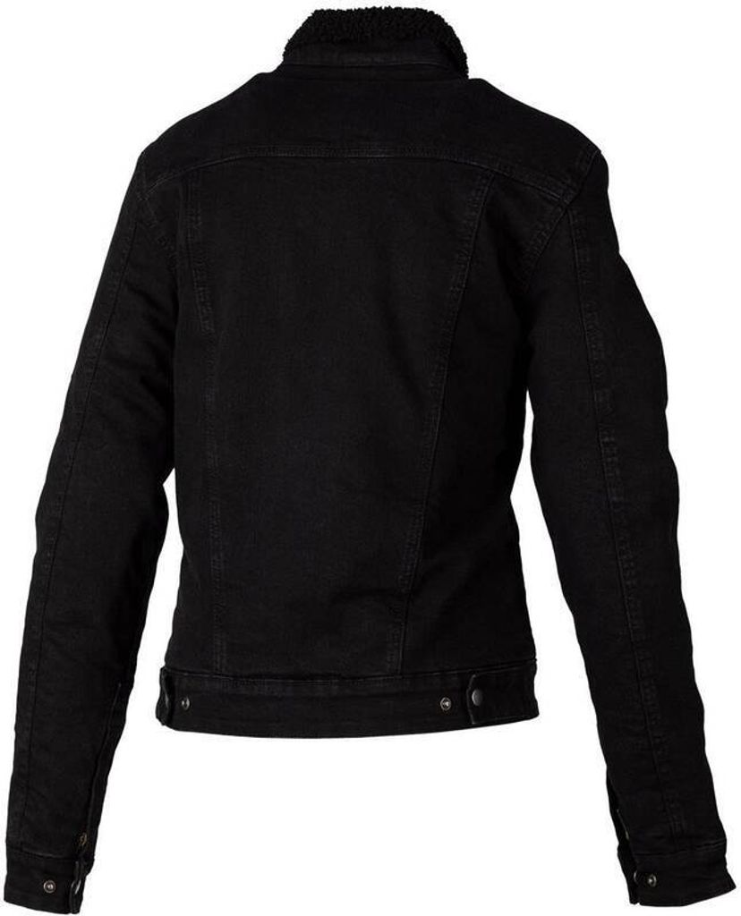 RST Damen Sherpa Denim CE Textil-Jacke - Schwarz Größe 3XL
