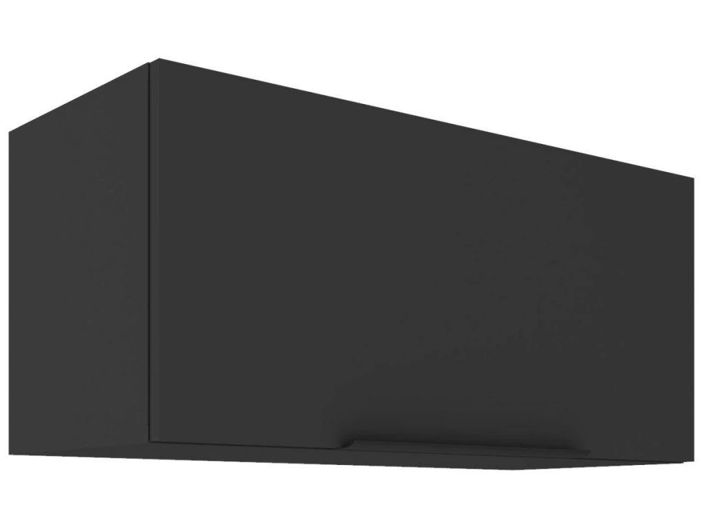SAJU Dunstabzugshaube - Breite 80 cm, schwarz