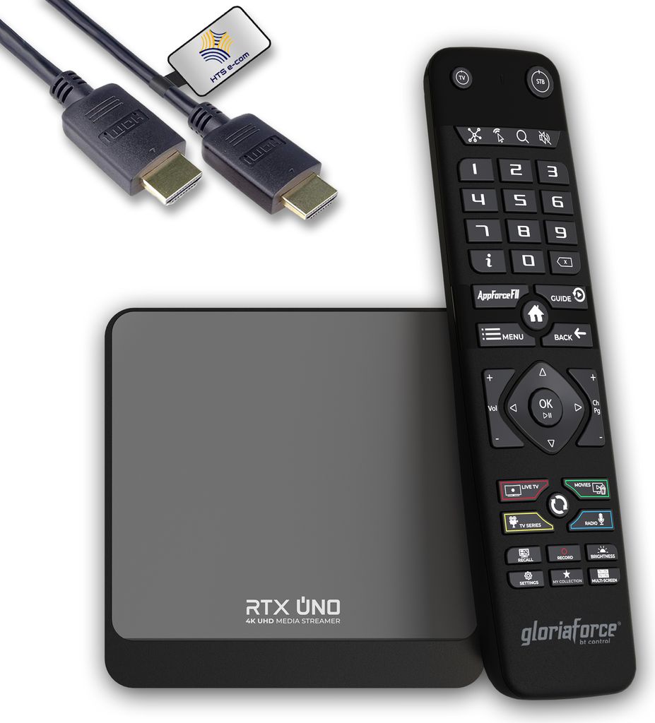 Gloriaforce RTX Uno 4K UHD Android 11 IP-Receiver (HDR10+, Produktbild 