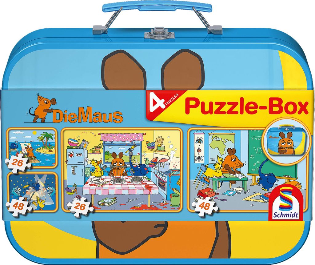 2 x 26 + 2 x 48 pezzi Puzzle per bambini Schmidt Spiele La Immagine del prodotto 