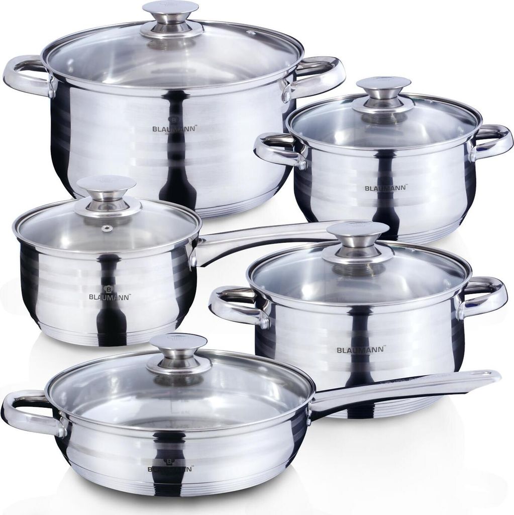 Blaumann Gourmet Line Kochset 5-tlg Produktbild 