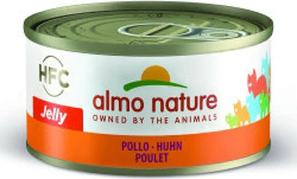 Almo Nature HFC Jelly Pollo 70g x 24 | Cibo Umido Naturale per Gatti