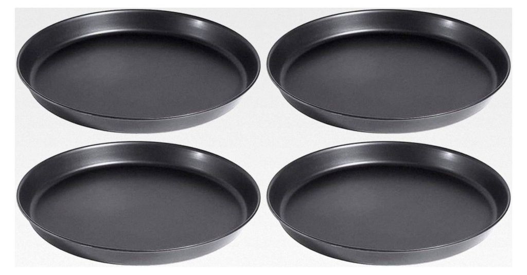 Pizzablech Ø 16 cm mit gebördeltem Rand Set