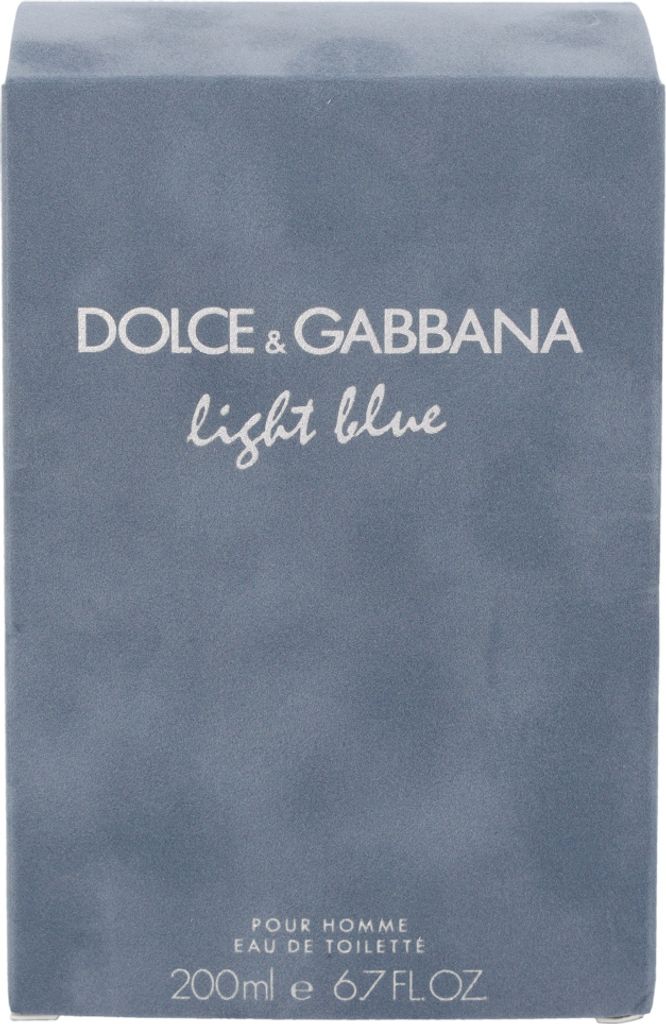 Profumo uomo Light Blue Pour Homme Dolce & Gabbana EDT 200 Immagine del prodotto 
