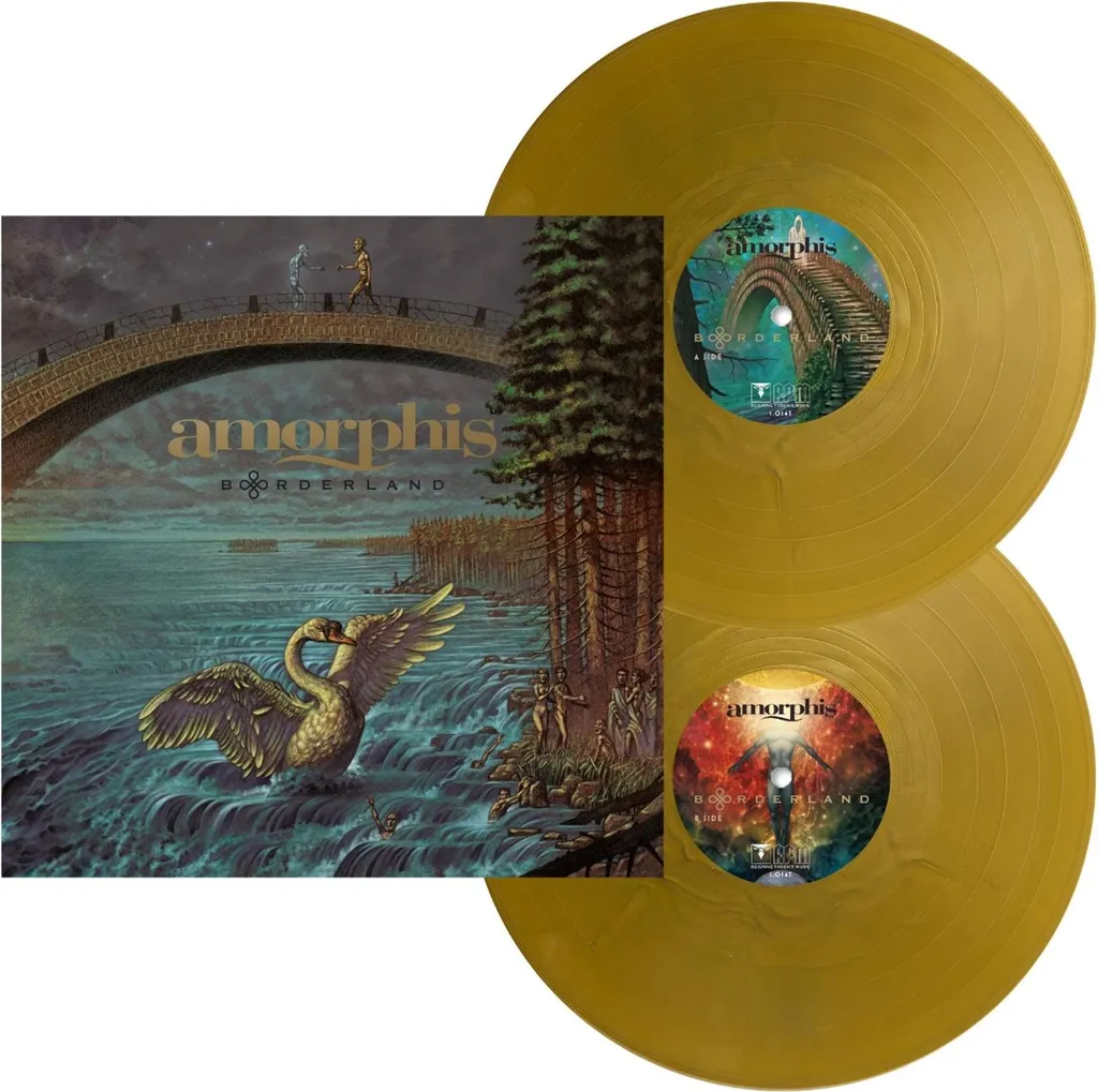 Vinyle Amorphis Borderland Bones Gold Opaque Edition Limitée Collector