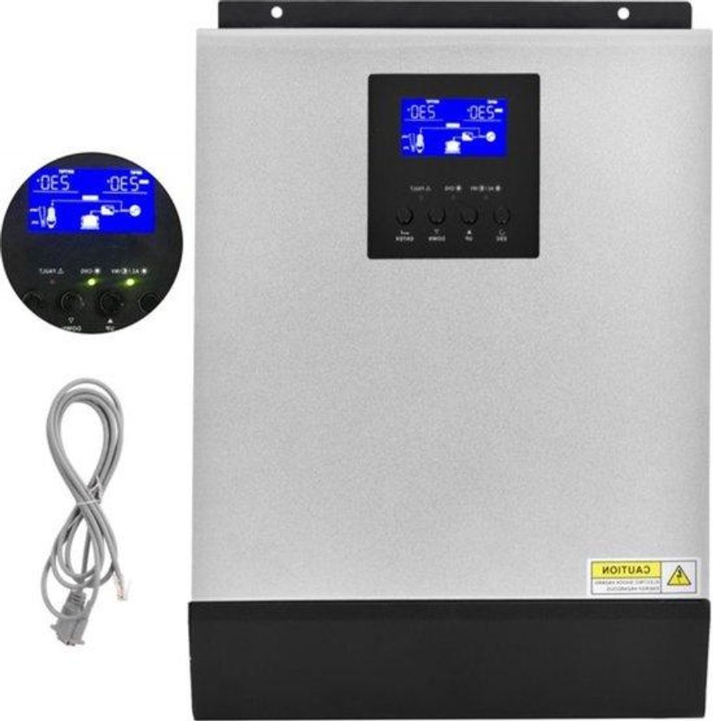 Onduleur solaire 3 kVA 24 V MPPT hors réseau à onde Image du produit 
