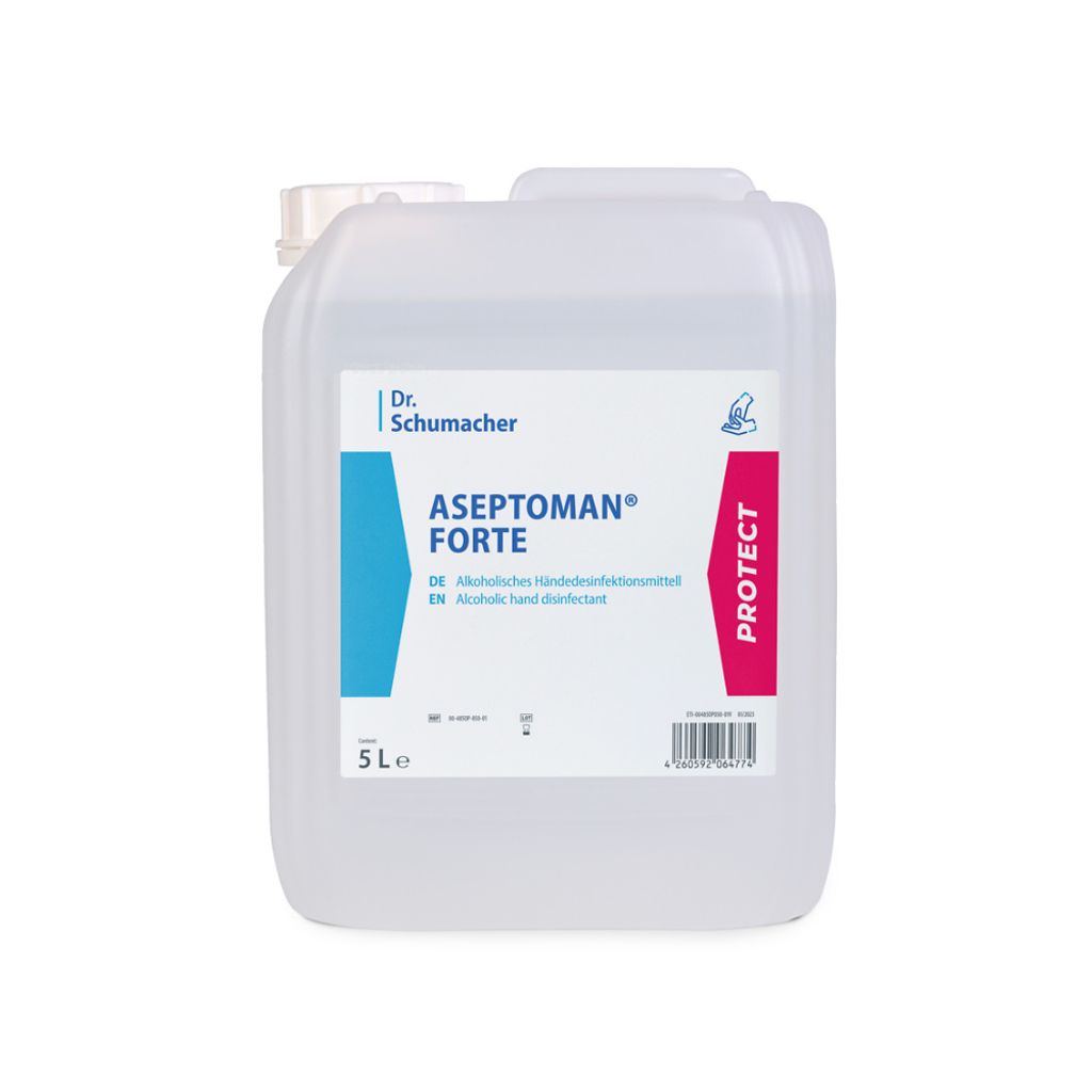 Dr. Schumacher Aseptoman® forte Händedesinfektionsmittel 5 Produktbild 