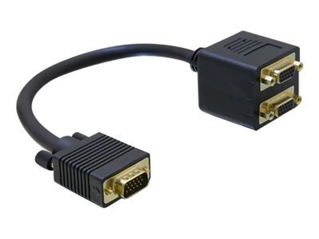 Splitter VGA Delock 20cm | Collega Due Monitor a Una Porta VGA