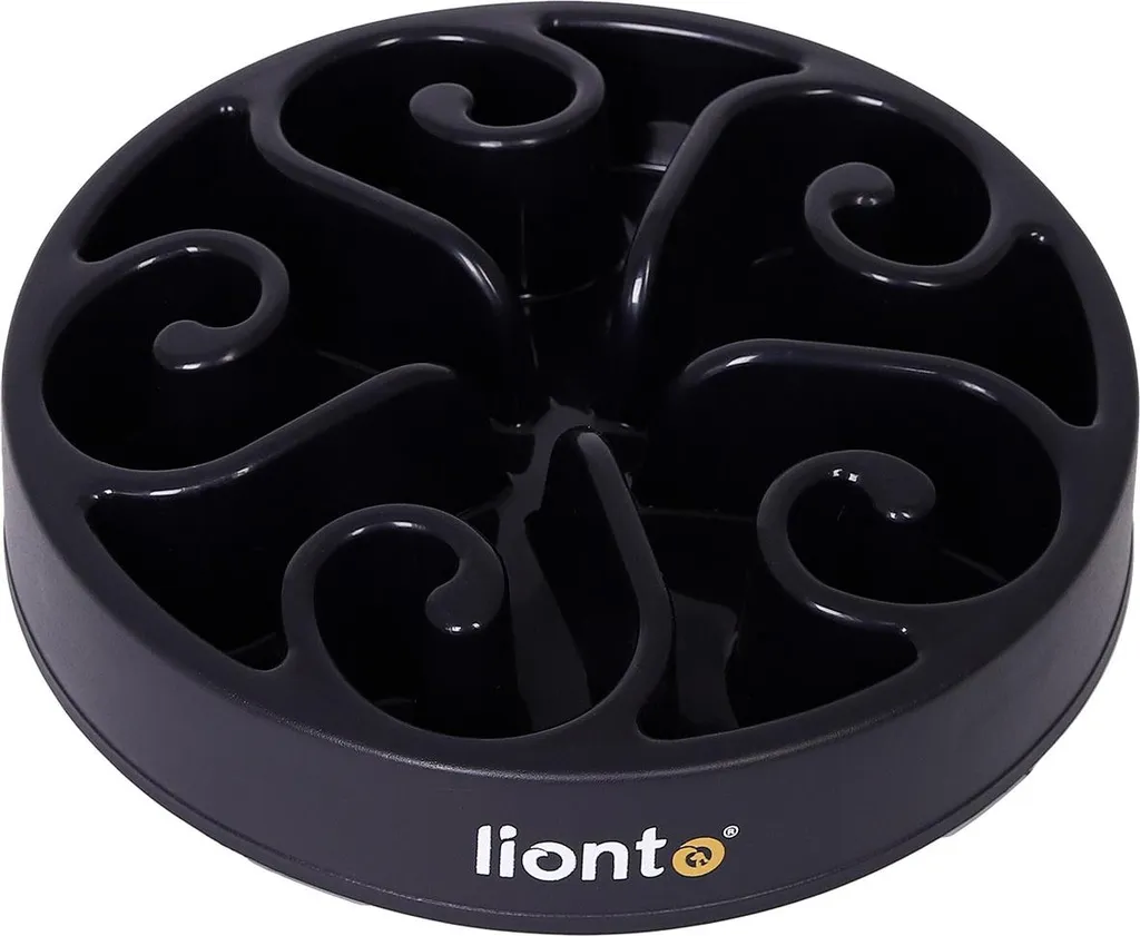 Écuelle robuste lavable au lave-vaisselle lionto noire - Taille 20 cm
