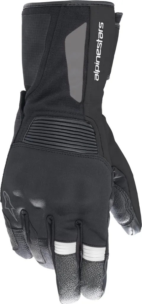 Gants de moto d'hiver étanches Alpinestars Denali Aerogel noir taille L