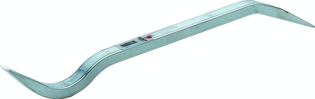 Hultafors Kuhfuß Brecheisen aus Aluminium mit gebogener Spitze