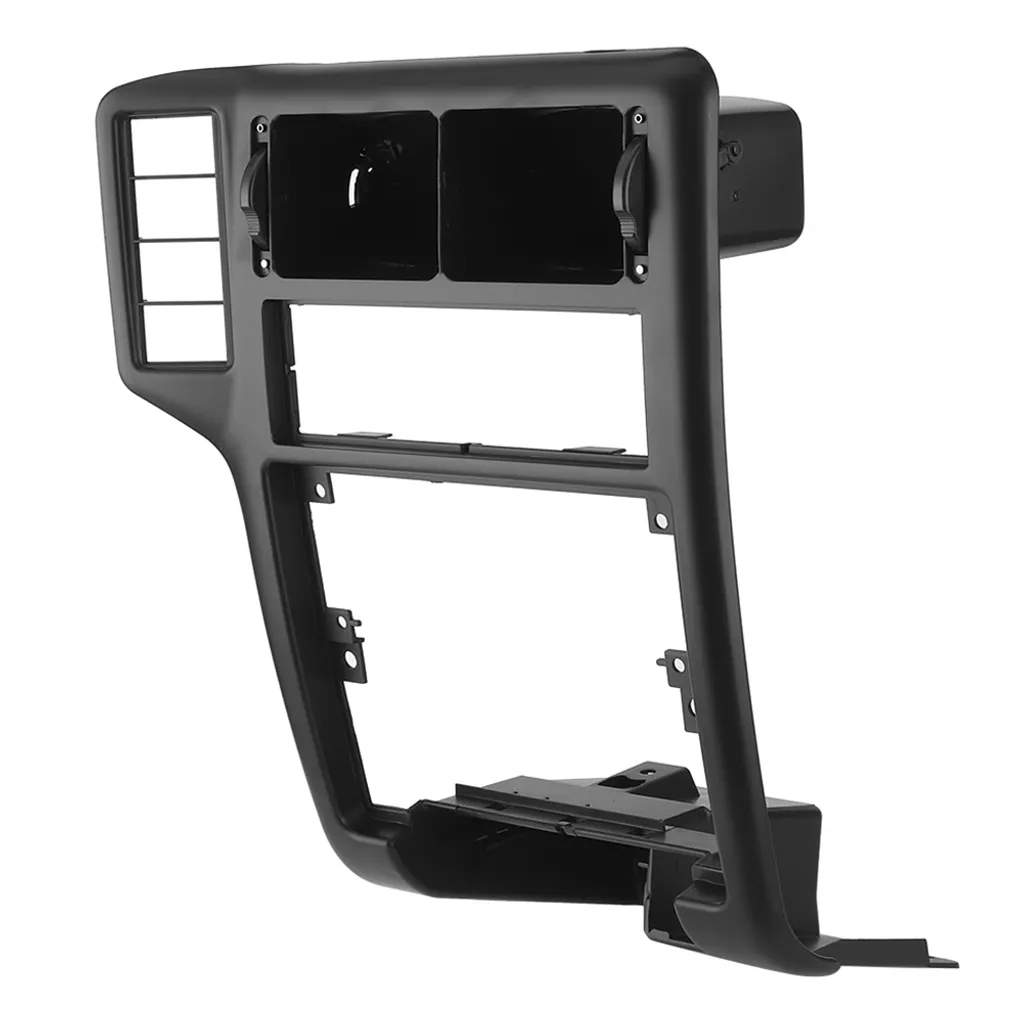 Grille d'aération centrale en ABS noir durable pour CADDY MK2 - 2