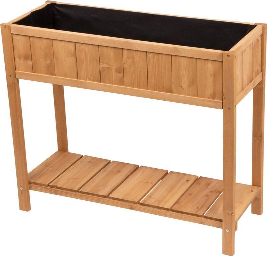 Jardiniere Strend Pro Garden, 89x33x76 cm, avec etagere Image du produit 