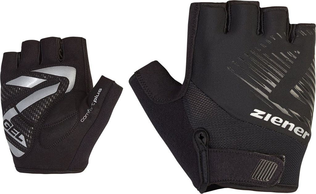 ZIENER CURDT bike glove men BLACK BLACK 7