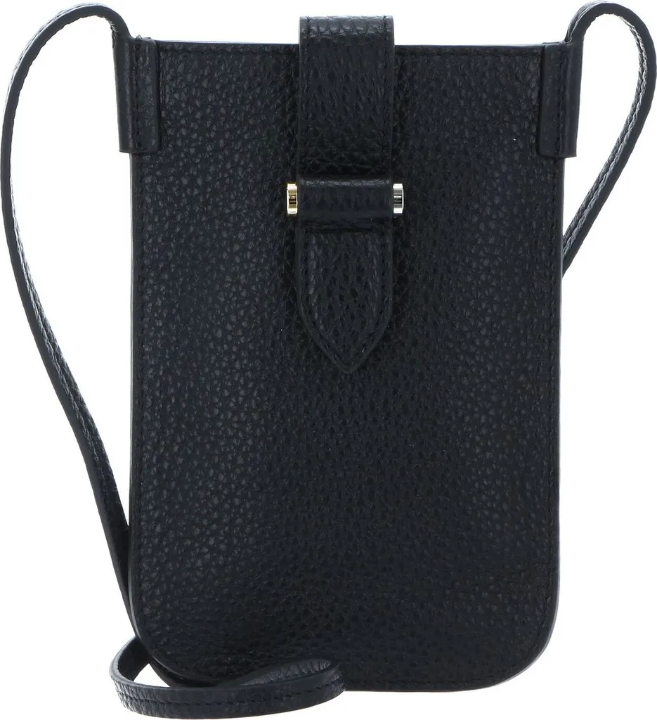 DECADENT Copenhagen Fiona: Mobile Bag Pelle Nera con Card Holder