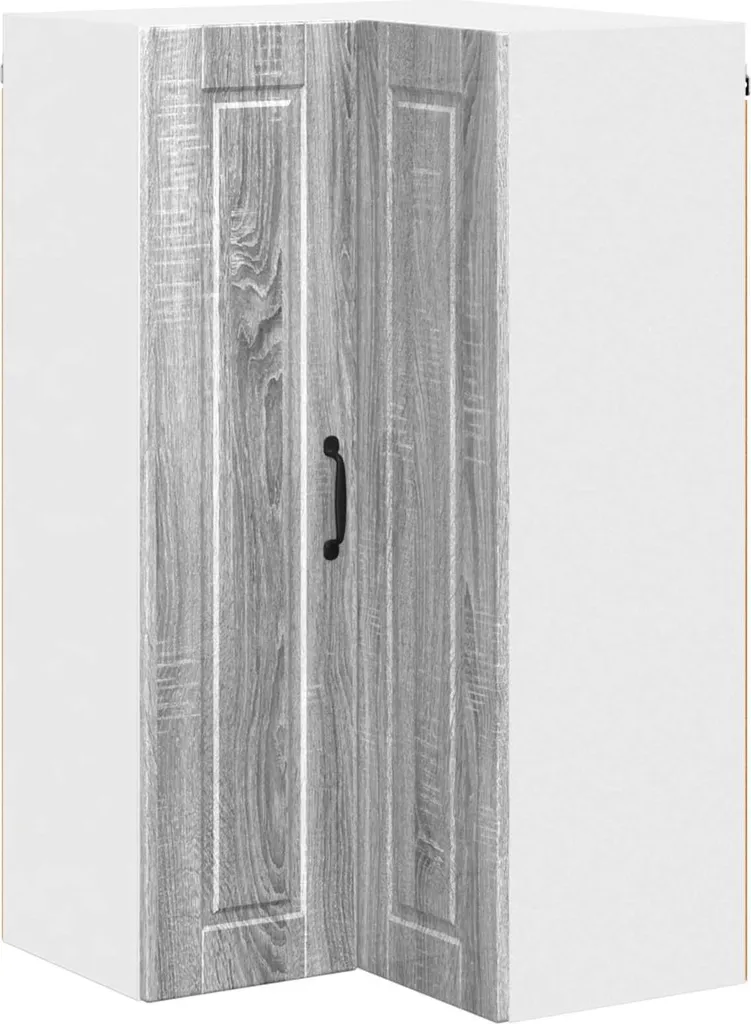 Armadietto vidaXL 57x57x100 cm Grigio Sonoma - Robusto e Componibile