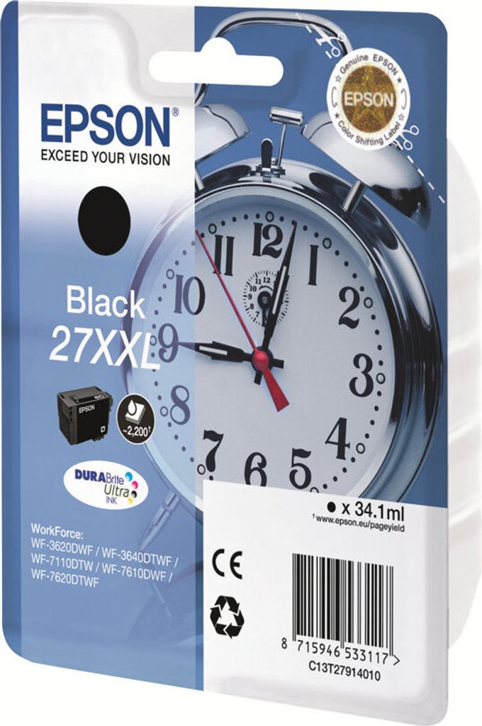 Epson 27XXL Druckerpatrone Produktbild 
