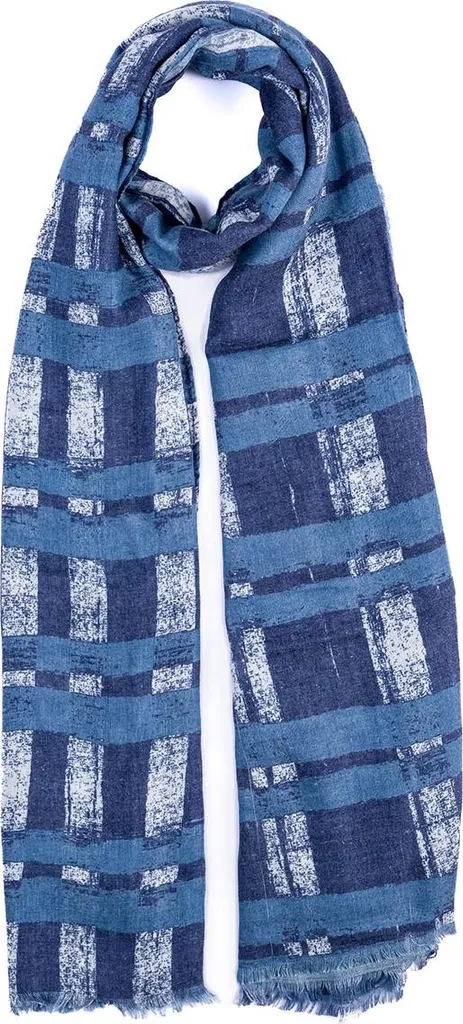 Passigatti Sciarpa Donna Azzurra in Cotone - Foulard di Classe