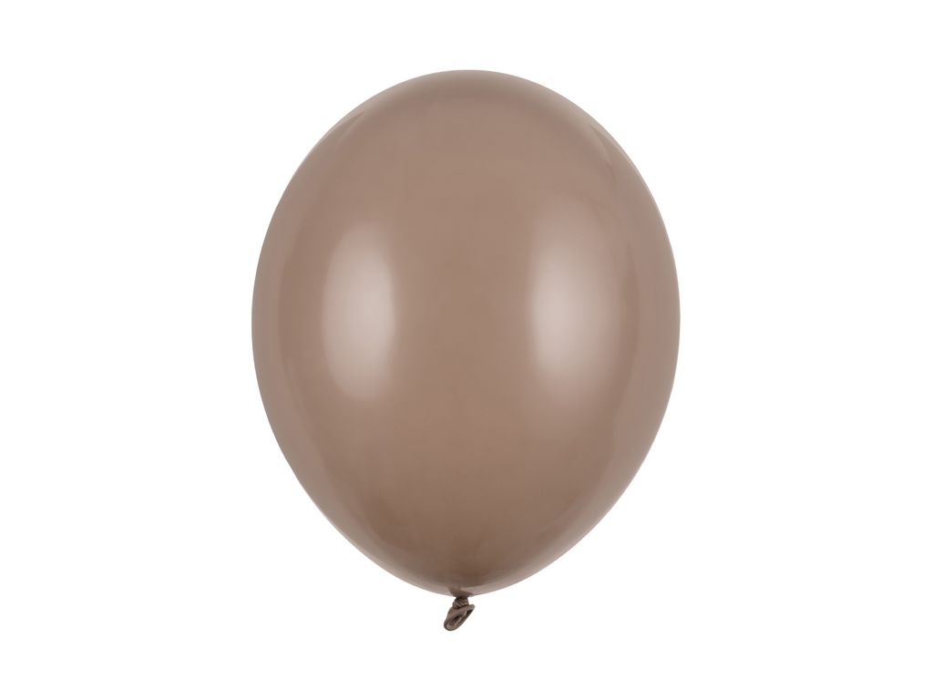 100 Stk. Luftballon Ø30cm "Uni Pastell" | Cappuccino