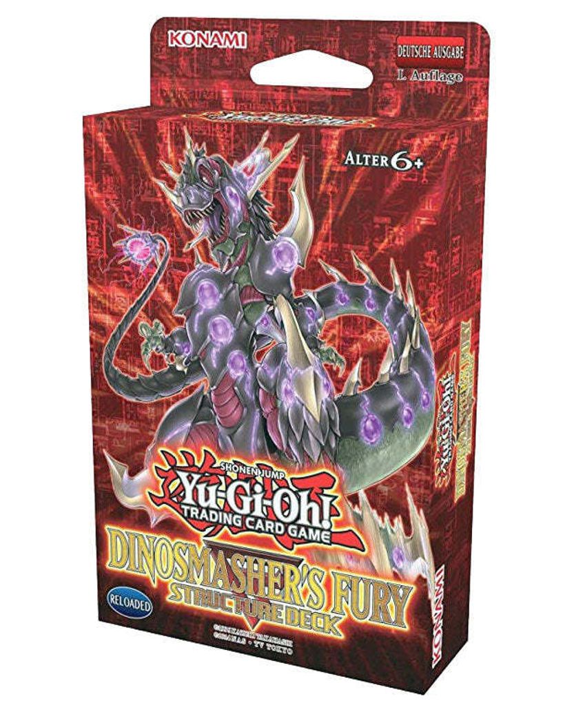 Yu-Gi-Oh! Structure Deck: Dinosmashers Fury - Productafbeelding 