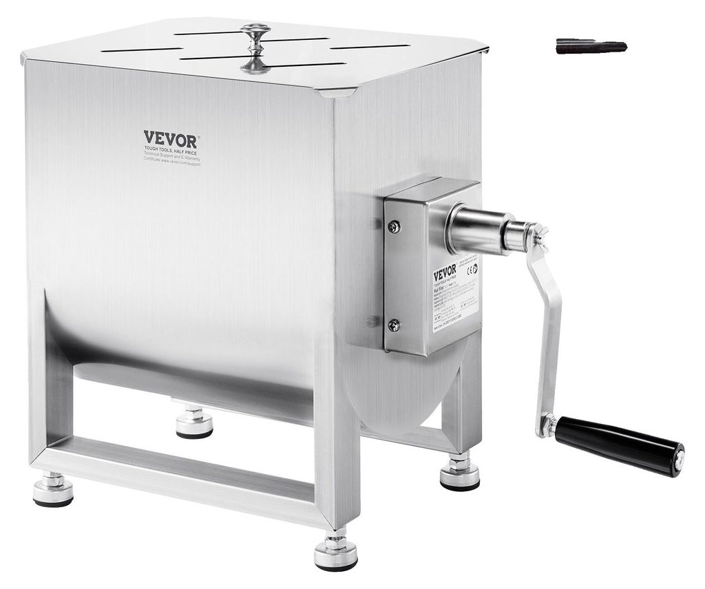 VEVOR Manuálny mixér na mäso, 20L pevná nádrž na Obrázok produktu 