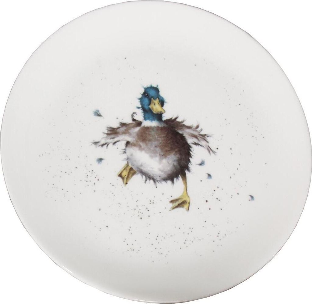 Wrendale Designs Porzellan-Kuchenteller Watschel-Ente | ca. 20,5 cm D