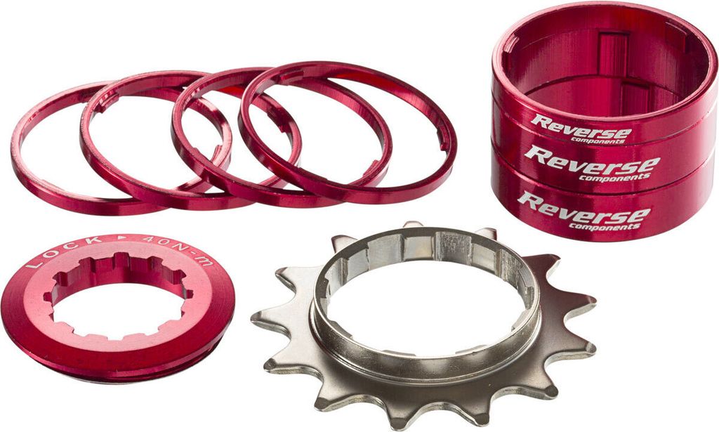 Reverse Single Speed Kit 13Z rot