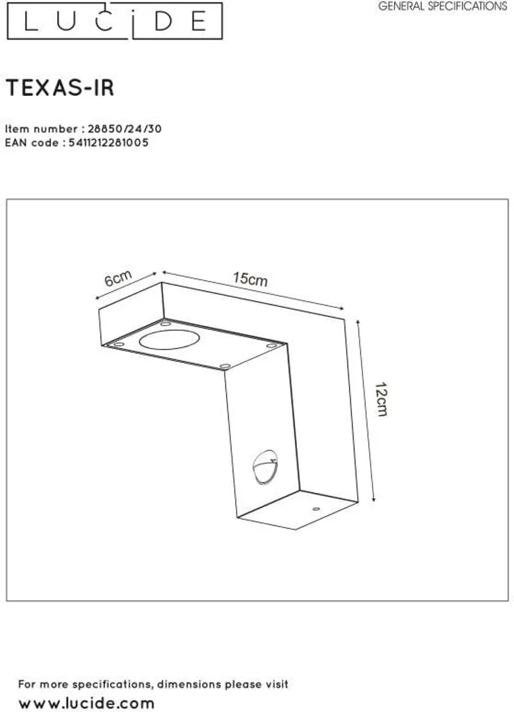Applique Murale LED TEXAS : Solution d'Éclairage Extérieur Antibuée - 4