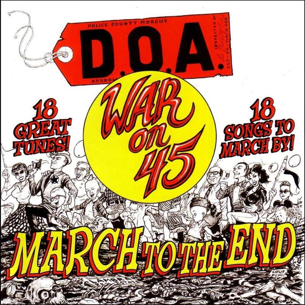 D.O.A.: War On 45 - BROKEN SILENCE - (LP / W)