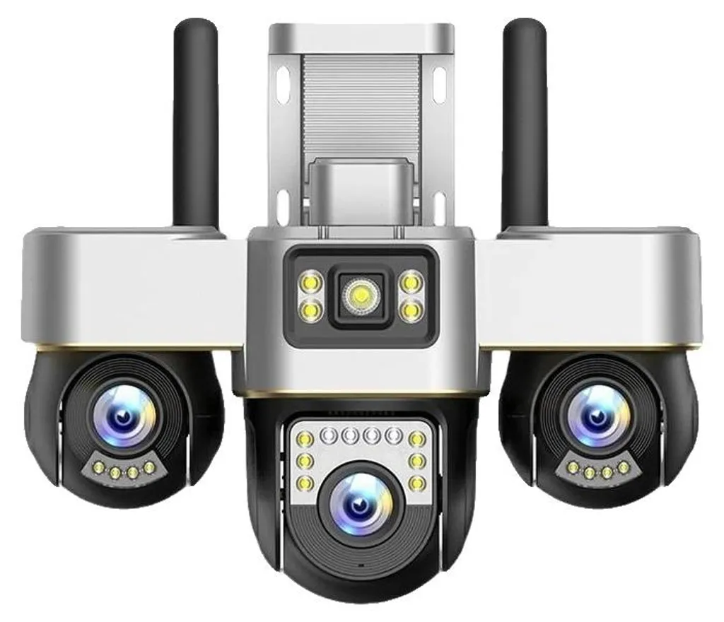 Caméra IP 4G 15 Mpx avec Zoom 10x et Carte 128 Go incluse - Prise EU