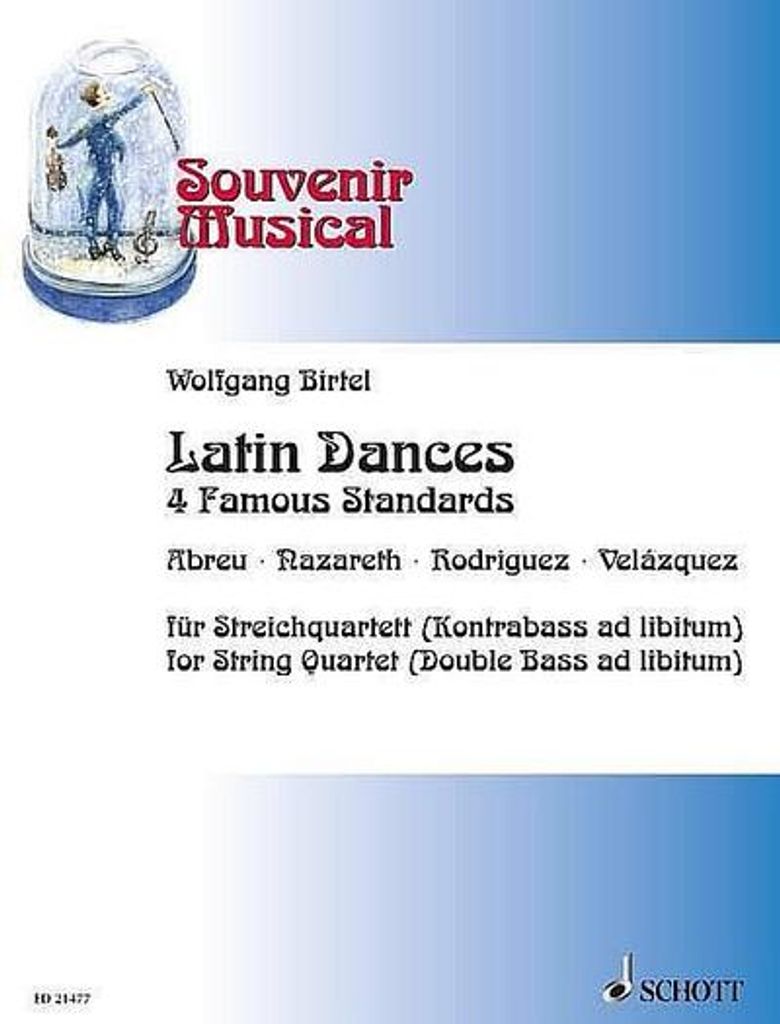 Latin Dances. Streichquartett (Kontrabass ad lib.)