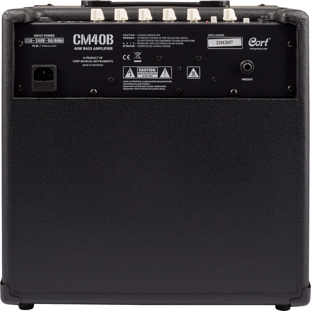 Cort CM40B Combo Basse Idéal pour Répétition Maison et Studio - 2