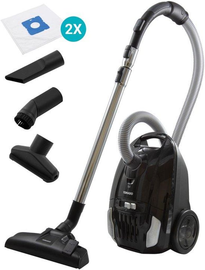 Tomado Tomado TVC3003B - Aspirapolvere con sacchetto - Nero Immagine del prodotto 