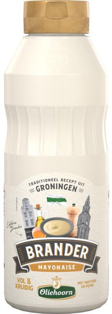 Majonéza Oliehoorn Brander 465 g – Krémová, pikantní Obrázek produktu 