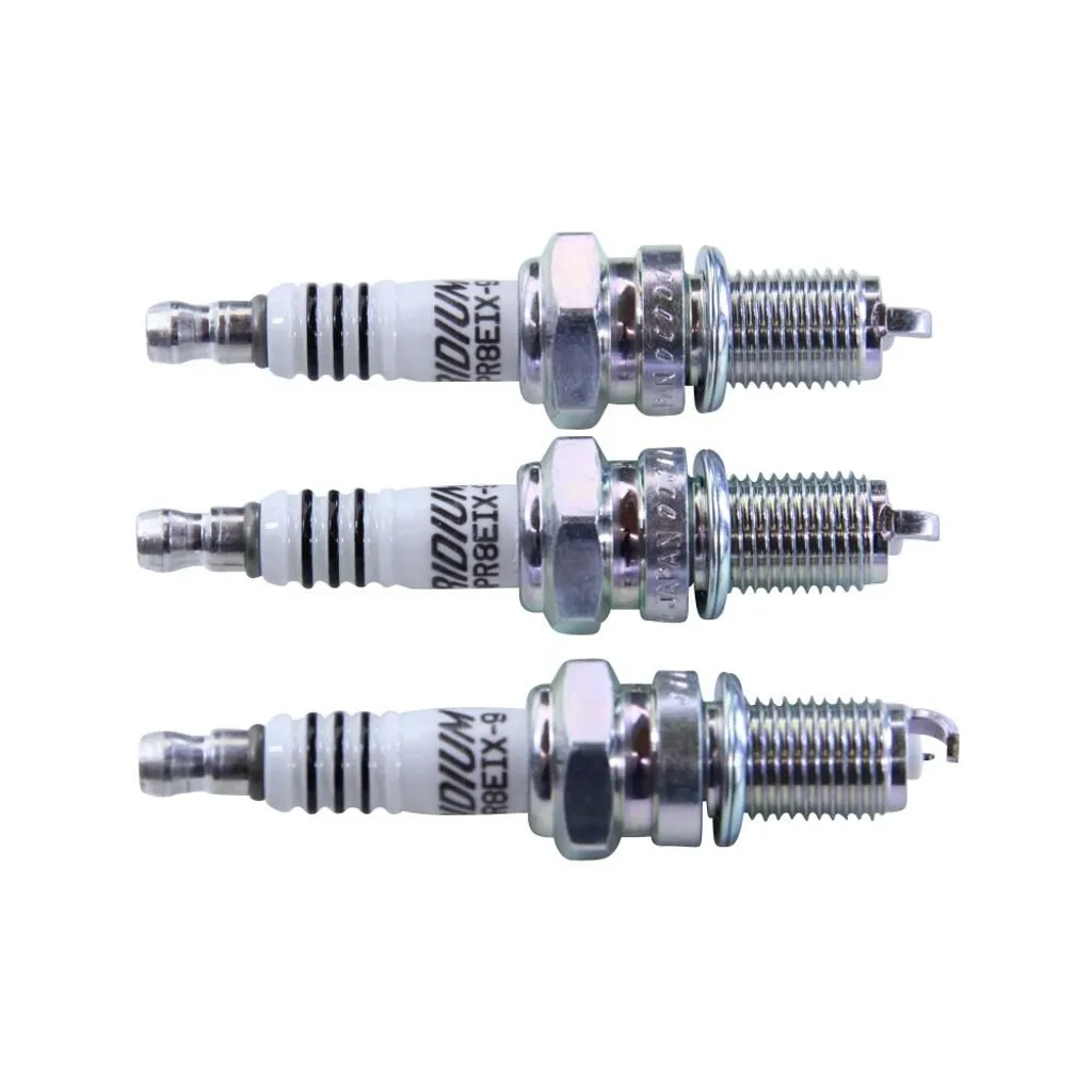 Pack de 3 bougies iridium NGK DPR8EIX-9 2202 pour moto et quad haute performance