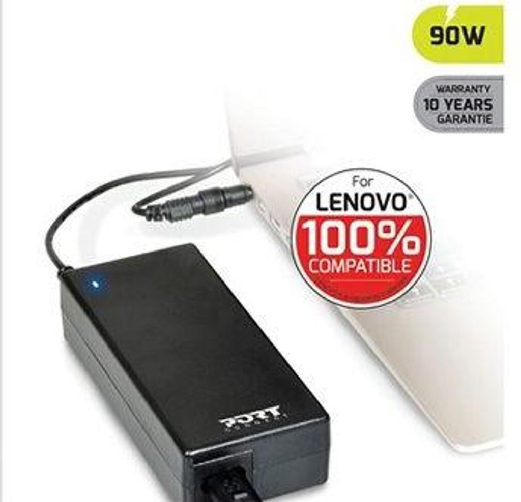 Netzteil 90W, 11 Universal-Aufsätze, 1.8m Kabel, Kompatibel mit Notebooks bis zu 17 Zoll, Schwarz