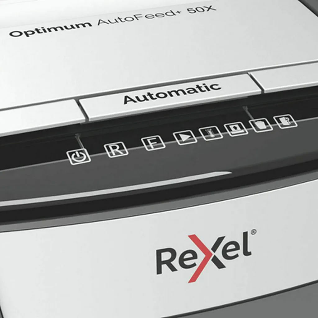 Destructeur de documents Rexel 50X automatique avec bac de 20L - 2