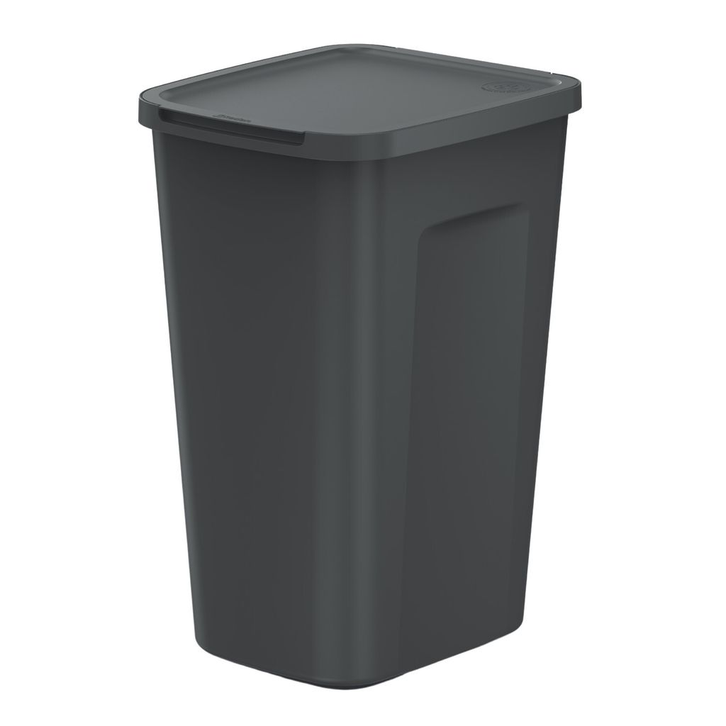 Papierkorb Keden 50 Liter schwarz COMPACTA Q PLUS Produktbild 